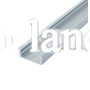 Профиль алюминиевый накладной BIOM ЛП7 6.5х15, анодированный (палка 2м), м